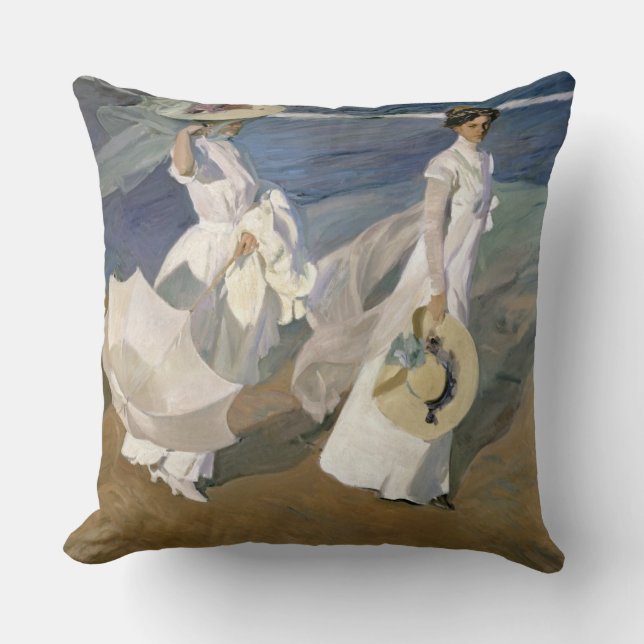 Strullande längs Seashore, 1909 Kudde (Framsida)