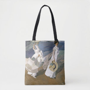 Strullande längs Seashore, 1909 Tygkasse