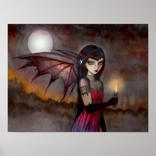 Strullande Victoria Vampire Poster (Framsidan)