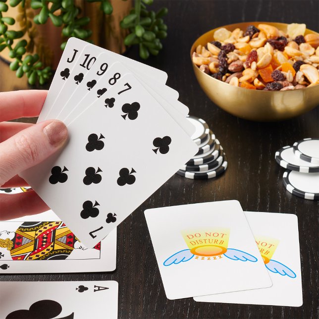 Strumma inte viloläge som flyger halo och Vingar Casinokort (Skapare uppladdad)