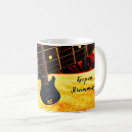 Strumma min Guitar Coffee Mugg