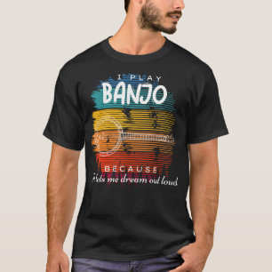 Strumming Dreams: Banjos Melodic Reverie T Shirt