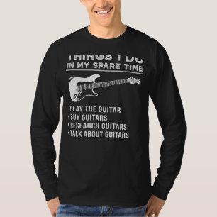 Strumming Guitar Vibes: Släpp loss ditt musikalisk T Shirt