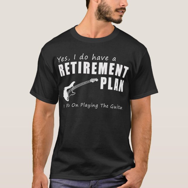 Strummning genom Pension: Plan för att spela T Shirt (Framsida)