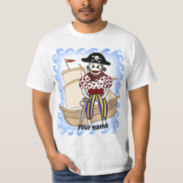 Strumpa Apa Sjöpirat T-Shirt