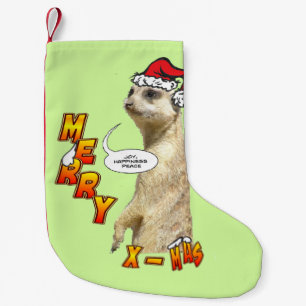 Strumpa för julMeerkat anpassade