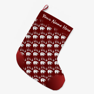 Strumpa för klo för björn för björnjulstrumpa
