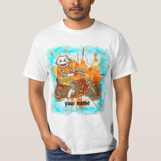 Strumpapa Biker t-shirt  (Framsida)