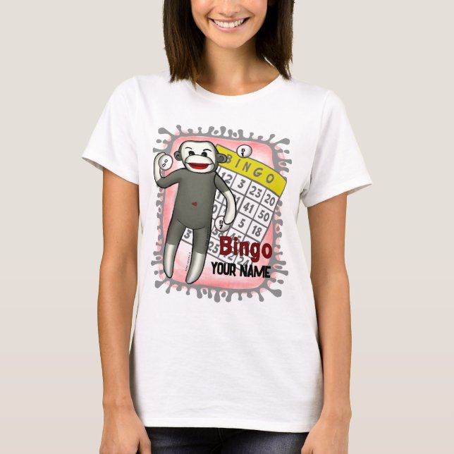 Strumpapa Bingo T-Shirt (Framsida)