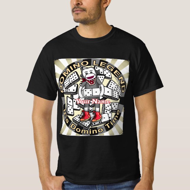 Strumpapa Domino legend T Shirt (Framsida)