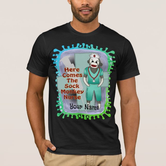 Strumpapa sjuksköterska t-shirt (Framsida)