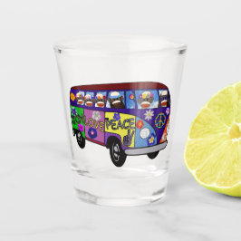 Strumpby Peace Buss Shotglas