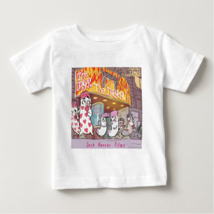 Strumpbyxor Skräckfilmer Torktumlaren Roligt Tee Shirt
