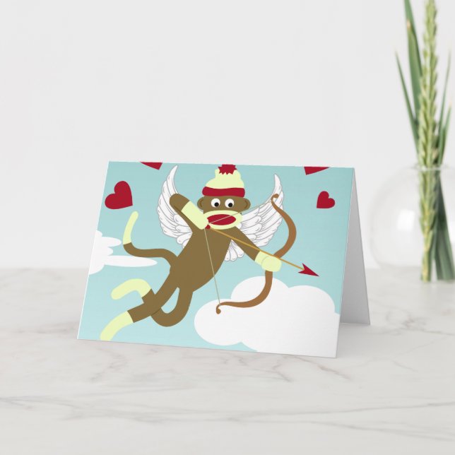Strumpdocka Cupid Kort (Framsida)
