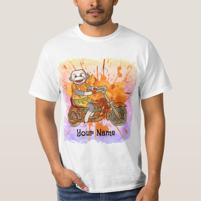 Strumpmonkey cyklist t-shirt (Framsida)