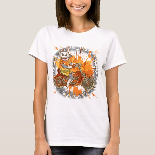 Strumpmonkey cyklist t-shirt (Framsida)