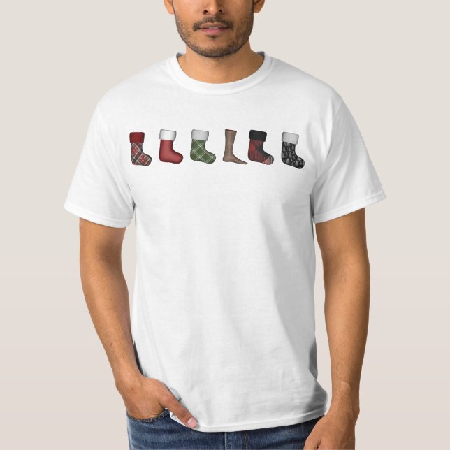 Strumpor och fot t shirt (Framsida)