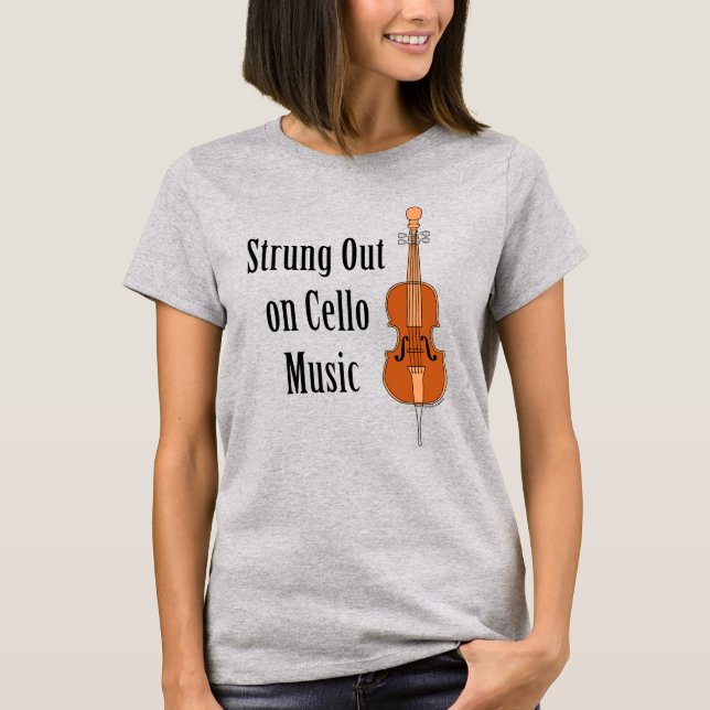 Strung Out Cello T Shirt (Framsida)