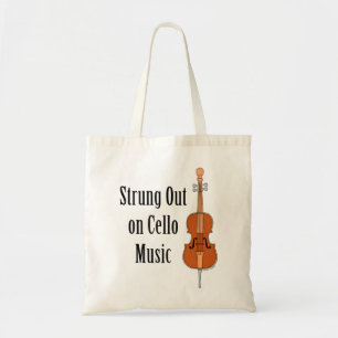 Strung Out Cello Tygkasse