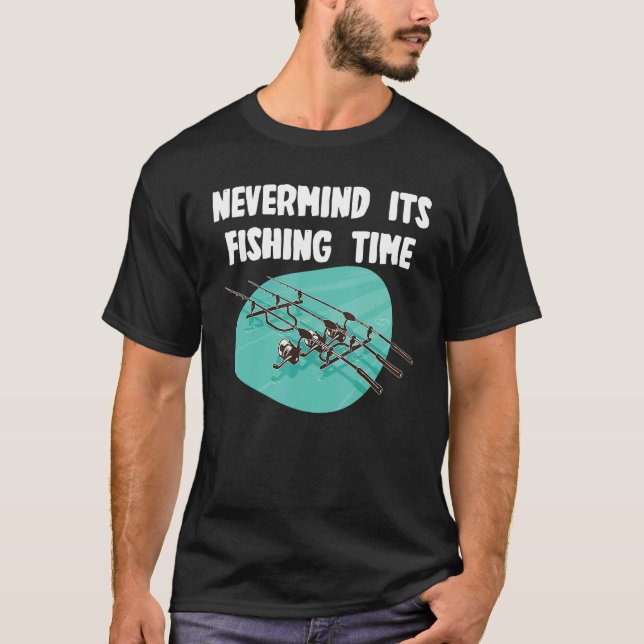Strunta i fisketid t shirt (Framsida)