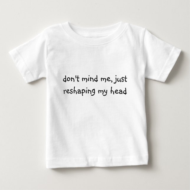 Strunta i mig, bara ändra mitt huvud tee shirt (Framsida)