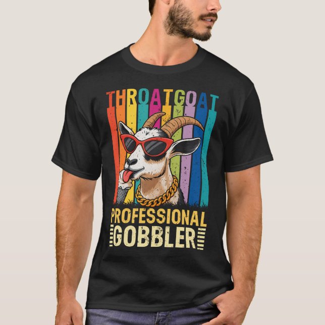 Strupget Professionell Glufsare Olämplig T Shirt (Framsida)