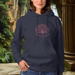 Strut er Peacock Hoodie Saker - Ro Guld T Shirt