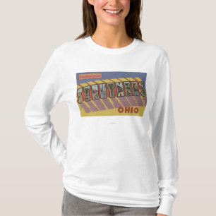 Struthers Ohio - stora brevplatser Tee