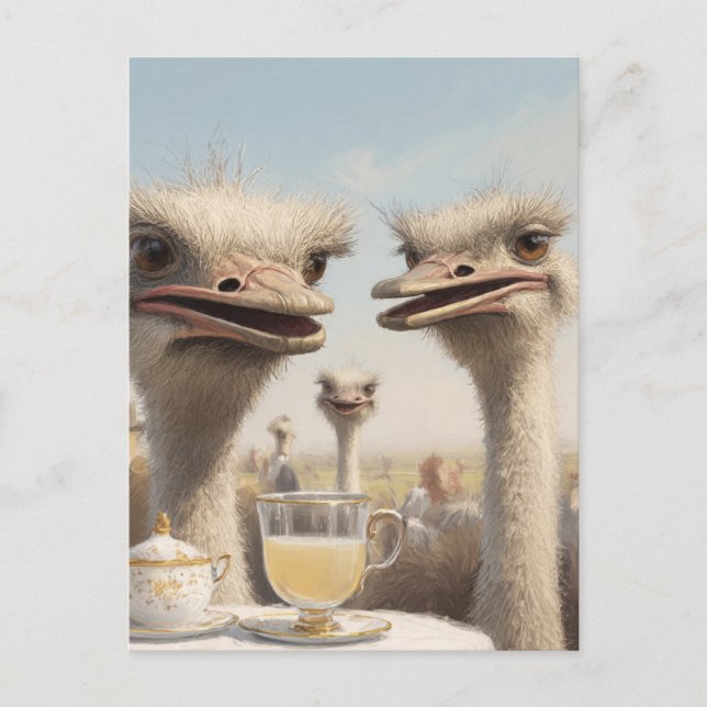 Struts Teatime Vykort (Framsida)