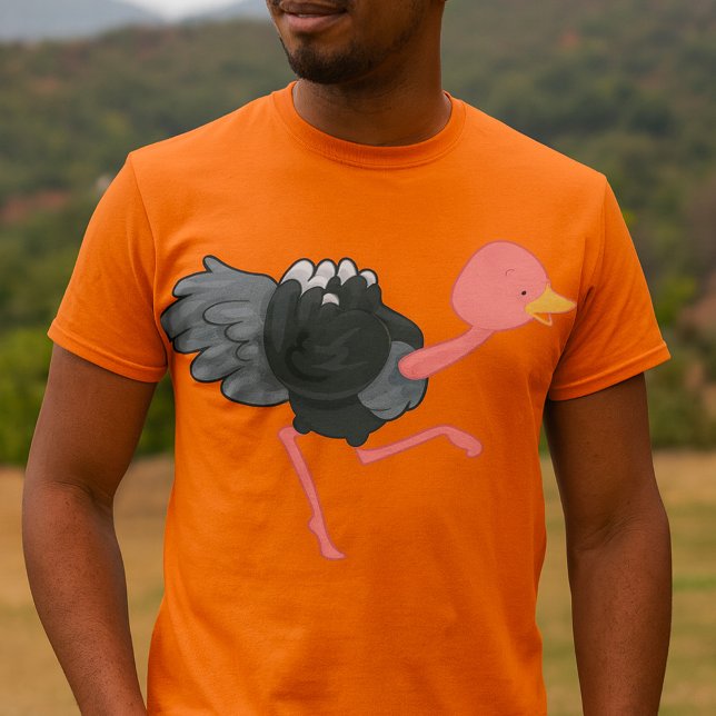 Strutsande struts t shirt (Skapare uppladdad)