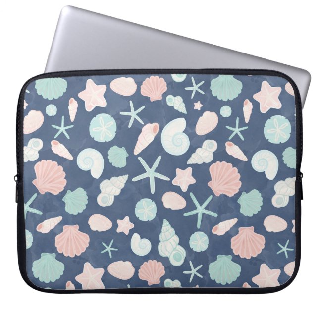 strutsar mönster laptop fodral (Framsidan)
