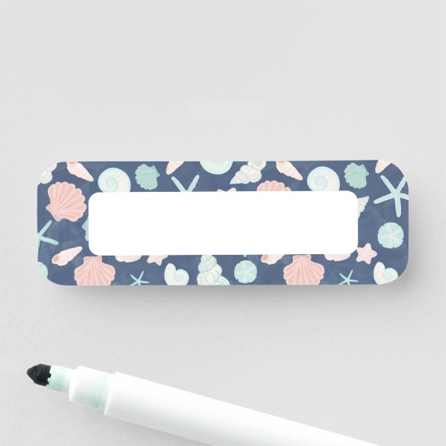 strutsar mönster namnbricka (På plats)