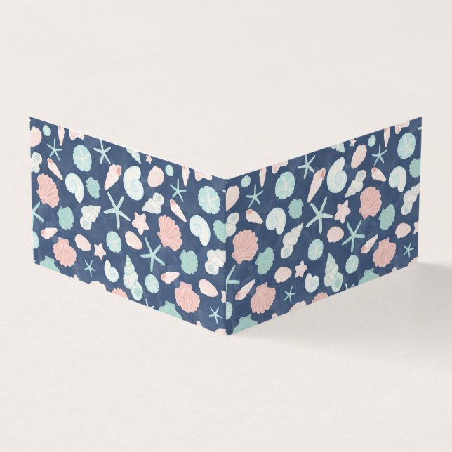 strutsar mönster visitkort (Utsida)