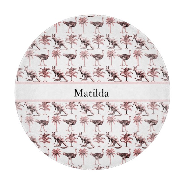 Strutsar och kängurkor, anpassade (Framsidan)