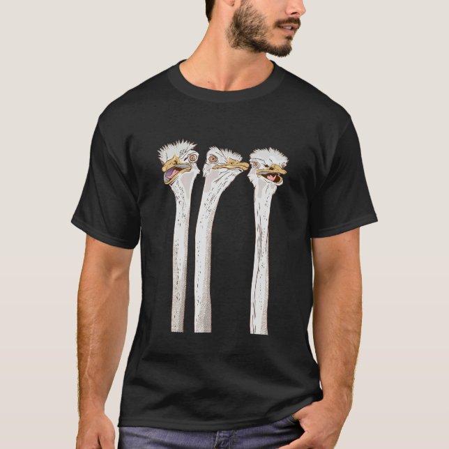 Strutsar T Shirt (Framsida)