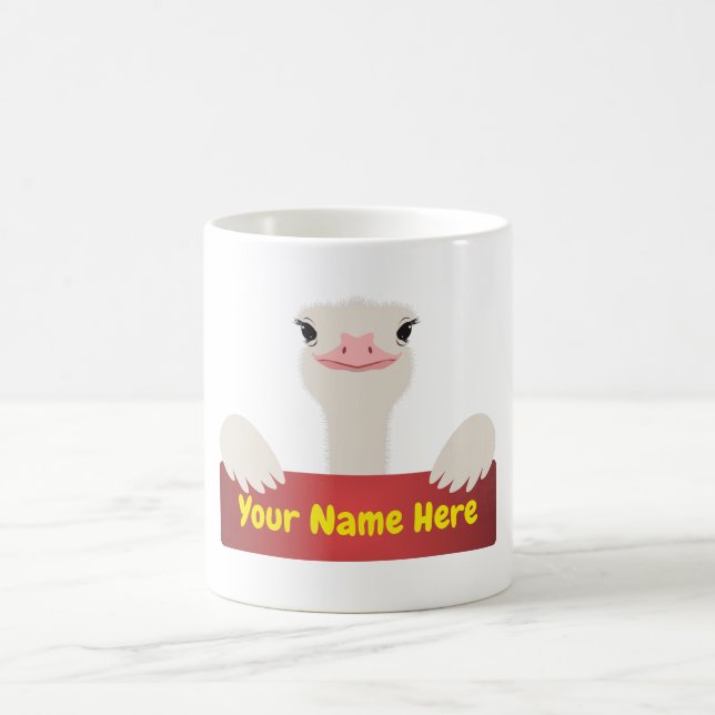 Strutsbanner Kaffemugg (Center)