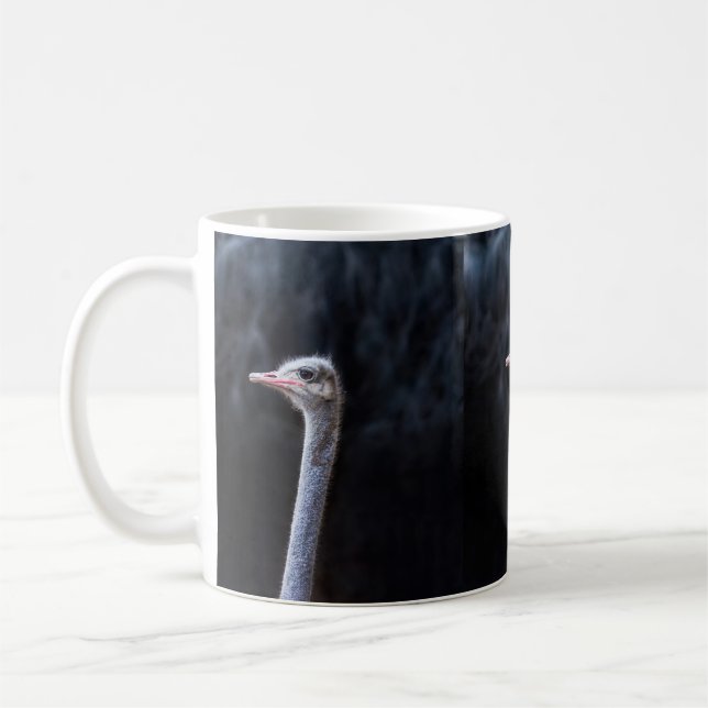 Strutsfotografering Kaffemugg (Vänster)