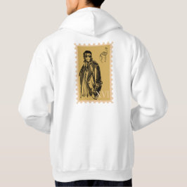Strutskelett & Vintage Mode Man Stämpel XVI Hoodie