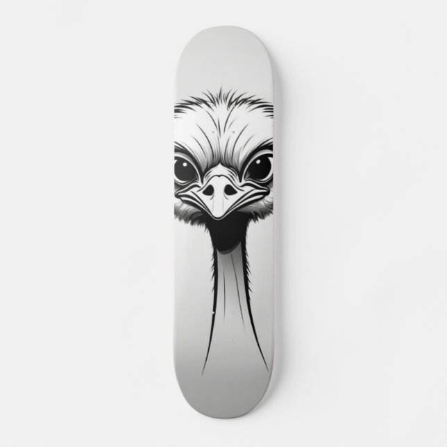 Strutskiss Mini Skateboard Bräda 18,5 Cm (Framsida)