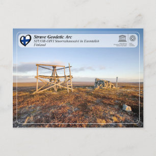 Struve Geodetic Arc - STUOR-OIVI Stuorrahanoaivi Vykort