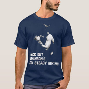 Stryk parkinsons Sten Steady Boxing Gift T Shirt