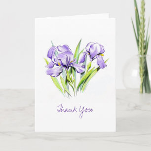 Stryk Tack Greeting Card Kort