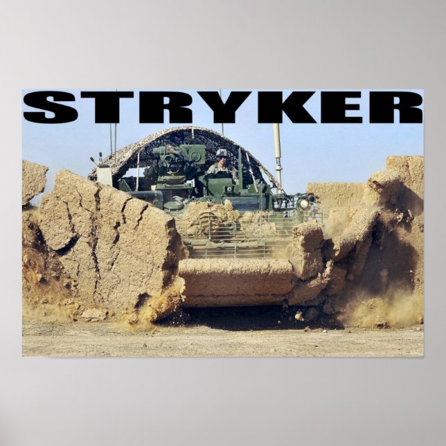 STRYKER BRIGADE POSTER (Framsidan)