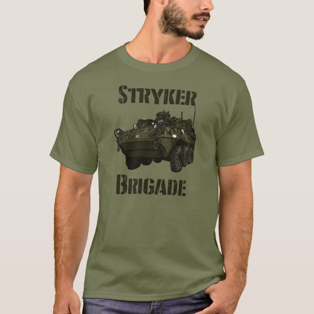 Stryker brigadskjorta t shirt (Framsida)
