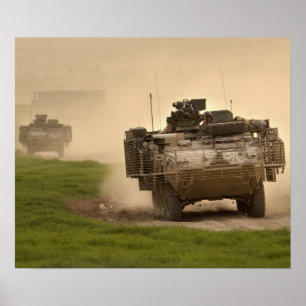 Stryker Fordon par Poster