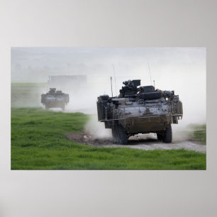 Stryker Infantry Carriers Poster