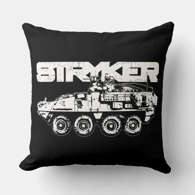 Stryker Klass A Cotton Dekorativ kudde 20 x 20 (Framsida)
