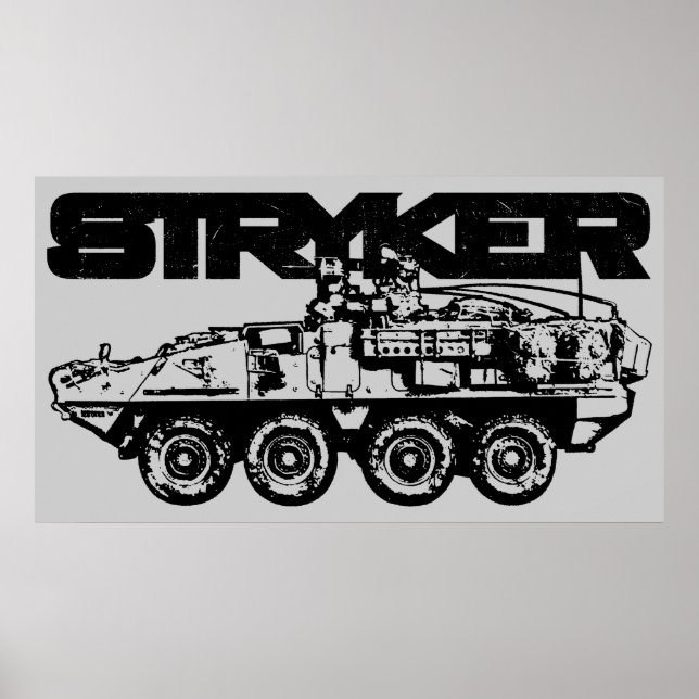 Stryker-utskrift Poster (Framsidan)