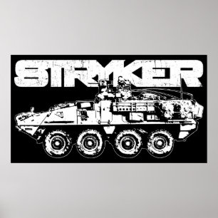 Stryker-utskrift Poster