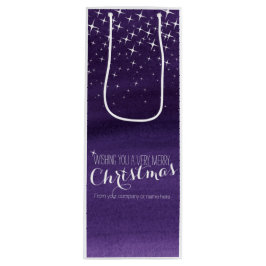 Stryknattsfärgad julpåse vin